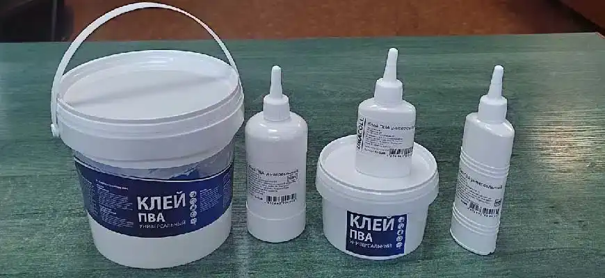 Поливинилацетатный клей (ПВА) — универсальный столярный клей Поливинилацетатный клей ПВА для дерева